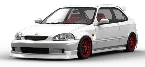 honda civic 6 gen.