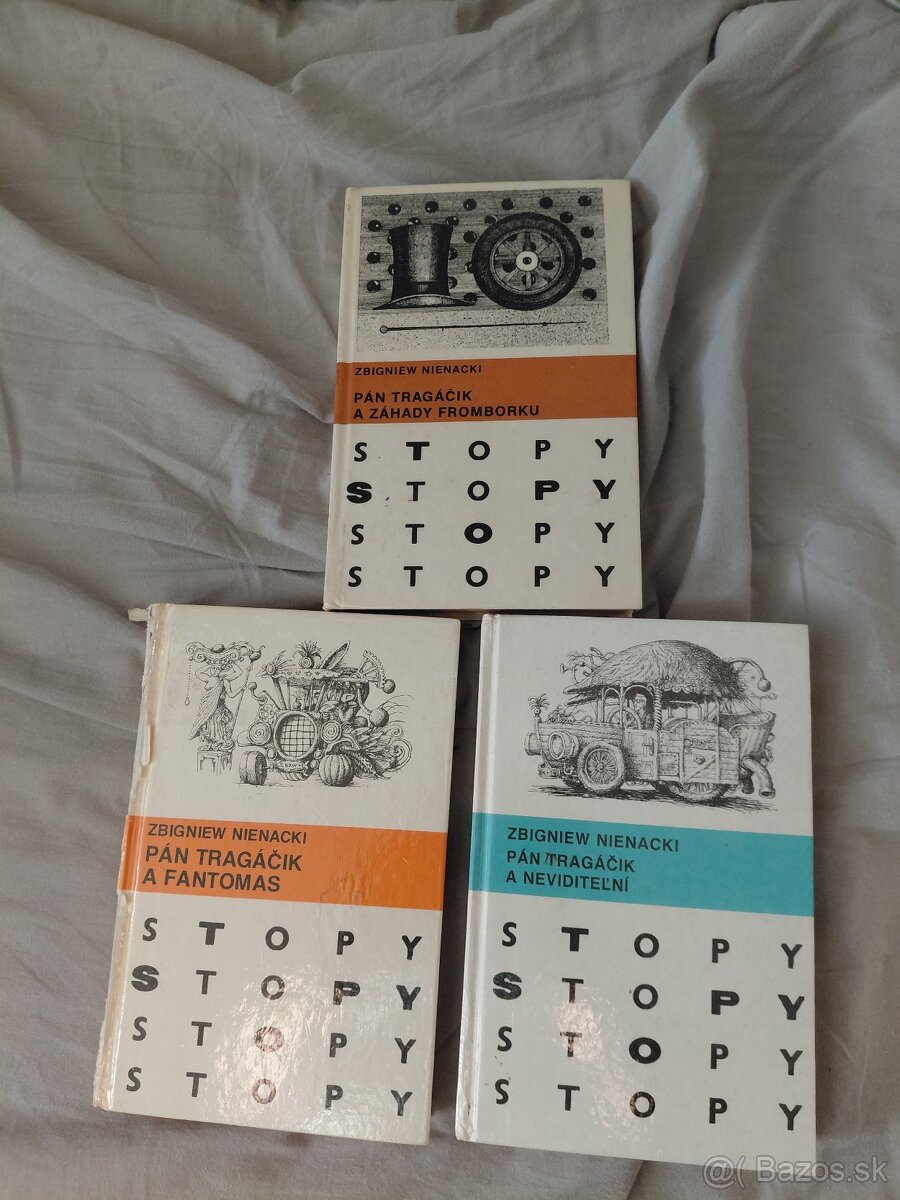 Knihy Stopy 8 ks,Tragacik,Drion opusta zem,