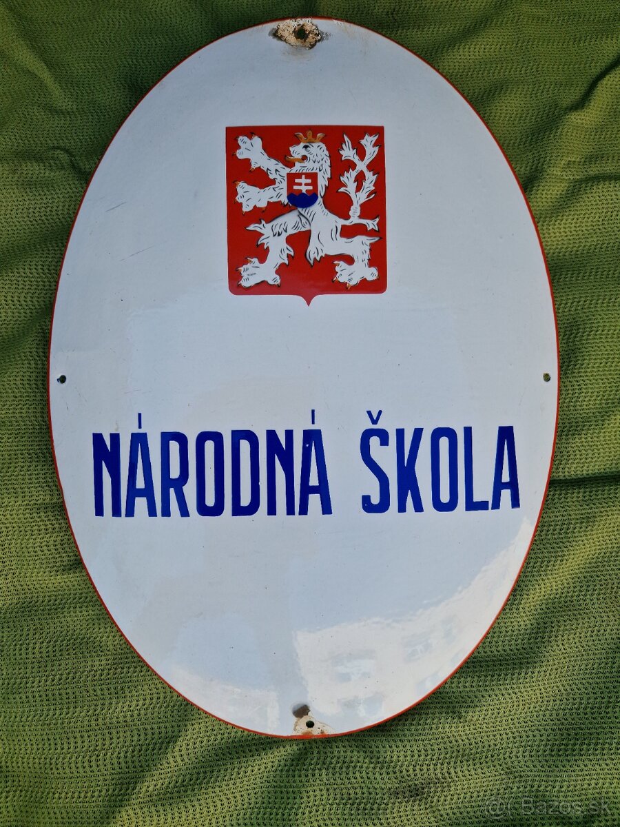 Tabula "NÁRODNÁ ŠKOLA"
