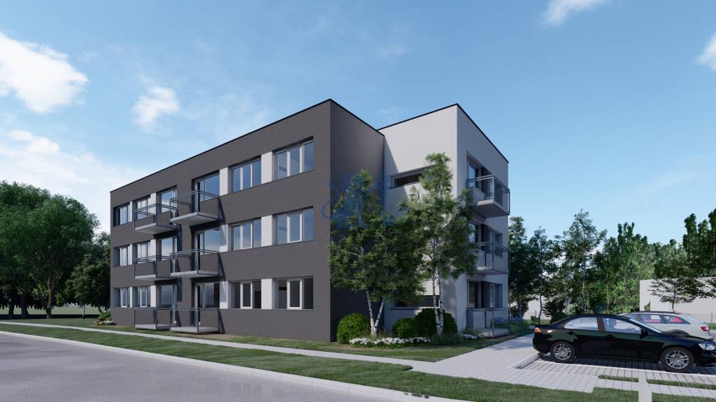 Pozemok s rozostavanou stavbou pre 12 bytov pri Senici