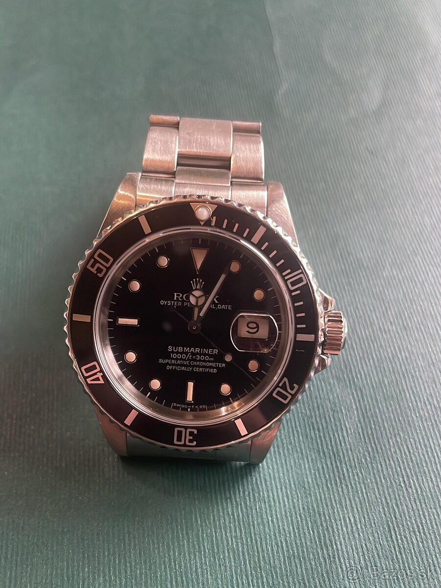 Rolex submariner 1989 ref 16610