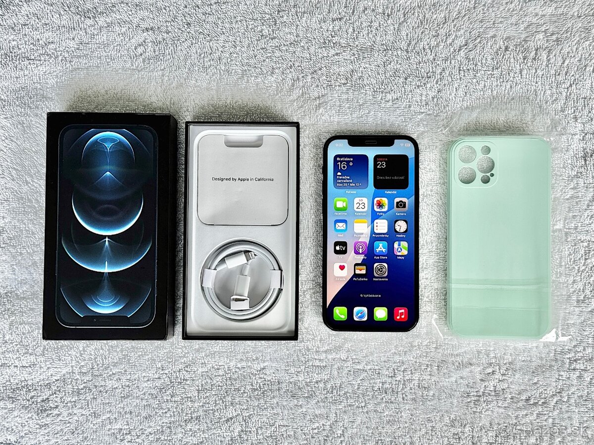 iPhone 12 Pro 256GB, NOVÁ BATERKA, TOP STAV