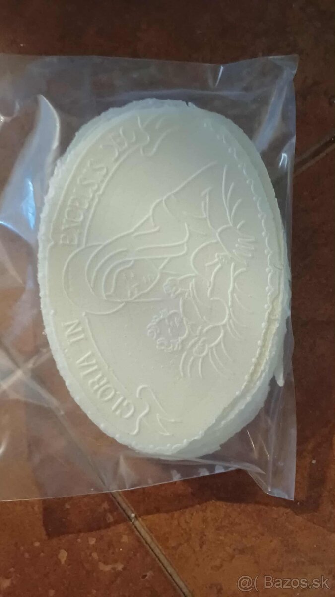 Vianočného oplátky a trubičky