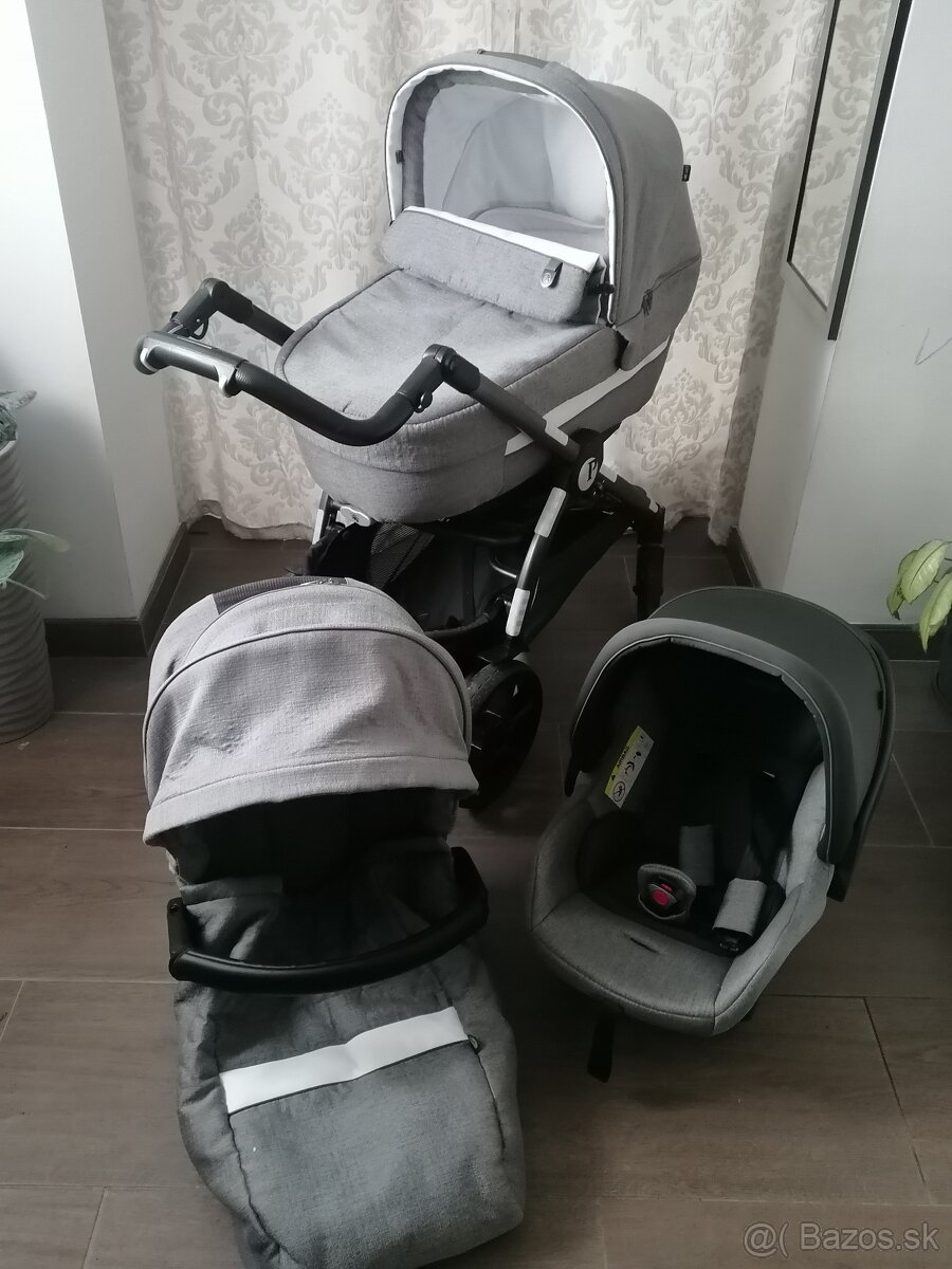 Detský kočík Peg Perego book modulár culla elite city grey
