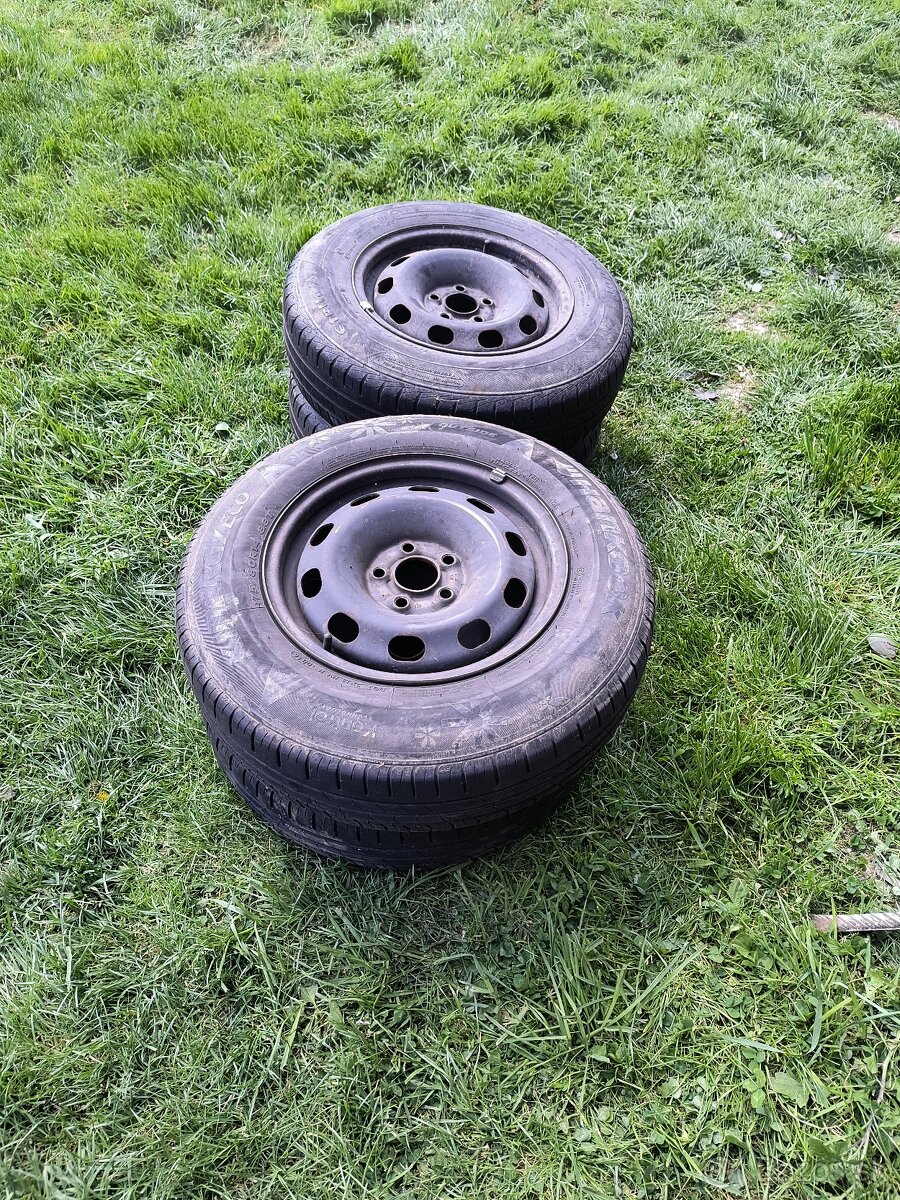 4x Kolesá s letnými pneumatikami 175/80 R 14