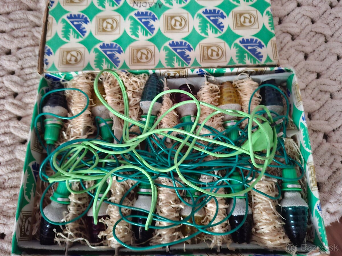 Stare vianočne svetielka