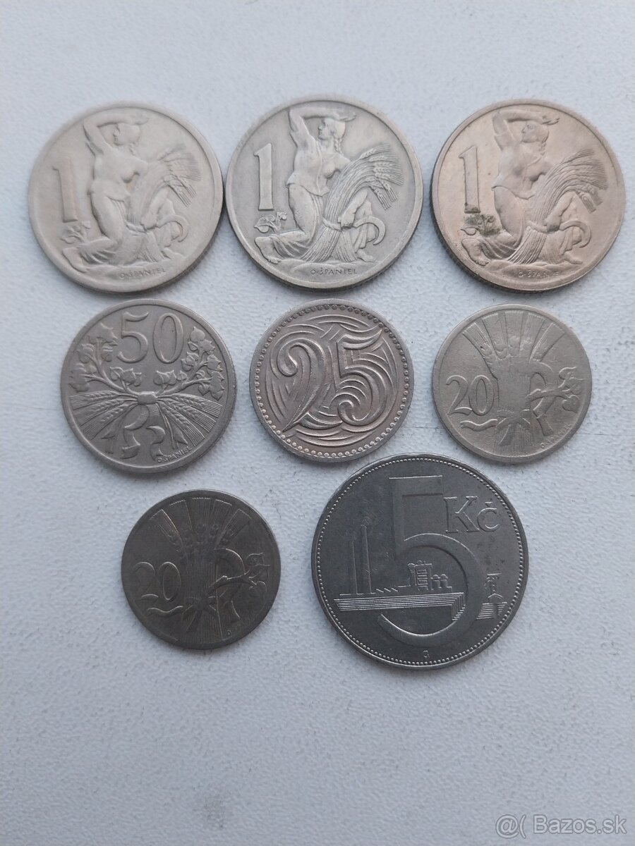 Mince čsr 1918 -1938