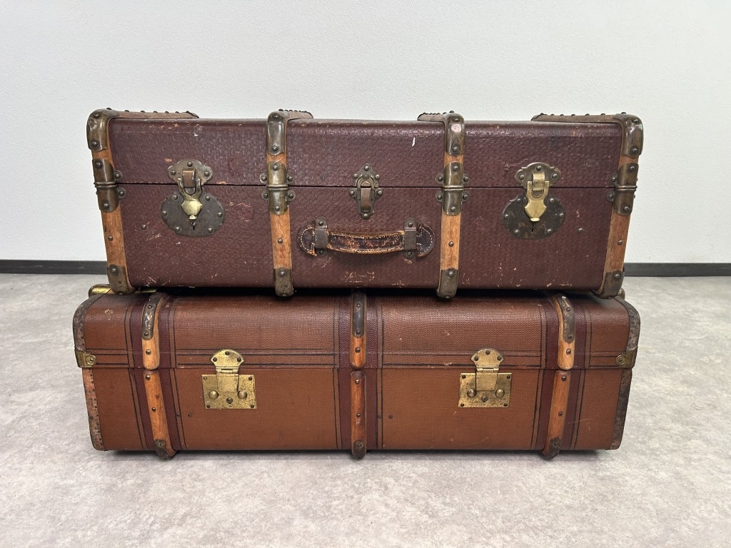 Vintage cestovné kufre