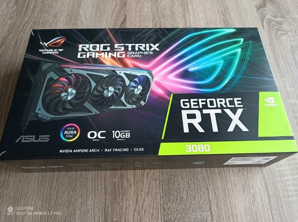 ASUS ROG STRIX GeForce RTX 3080 O10G GAMING TOP