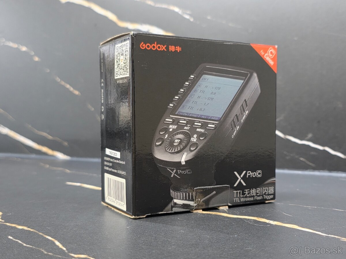Godox X PRO Canon - prijímač, opalovač
