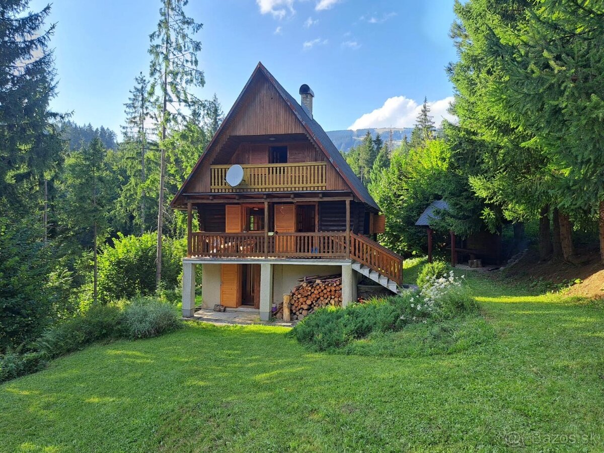 Kubínska hoľa - priestranná chata so saunou na predaj