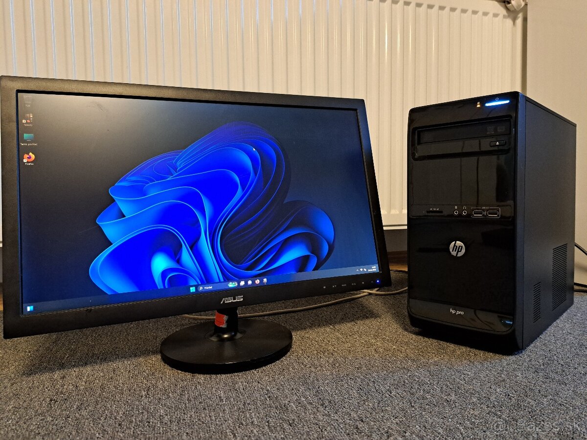 PC Zostava Intel Core i5 3.10GHz/6GB DDR3/500GB +24´Monitor