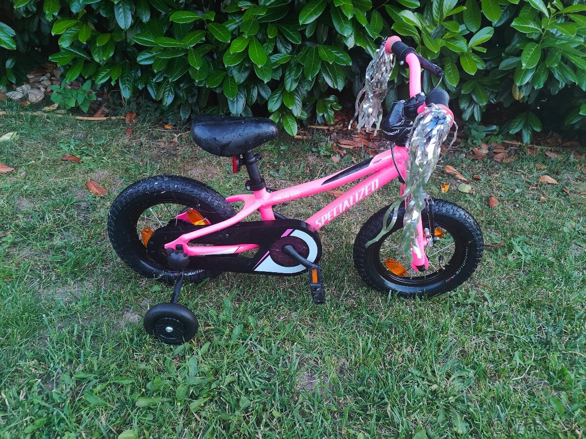 Detský bicykel Specialized 12 - ruzovy