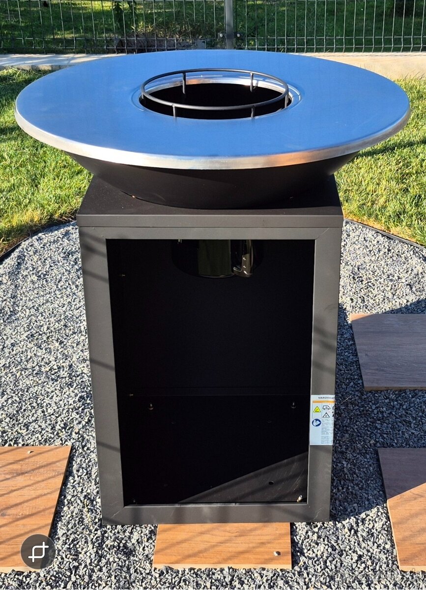Predám okrúhly záhradný gril veľký, priemer 80cm