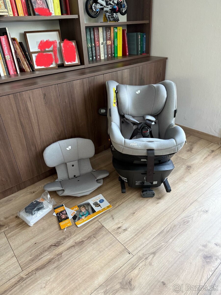 Predám Joie i‑Spin 360 i‑Size Detská Autosedačka – top stav