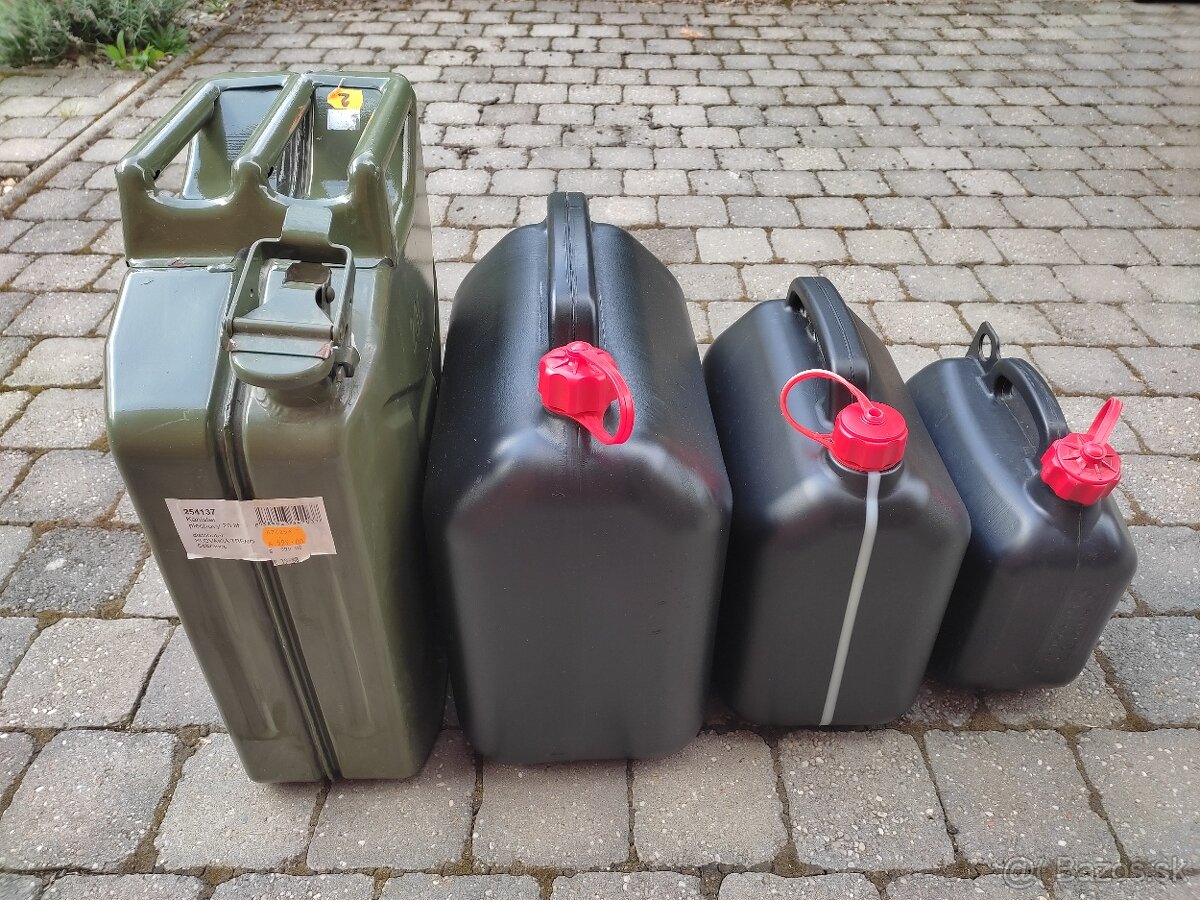Predám kanistre a iné...