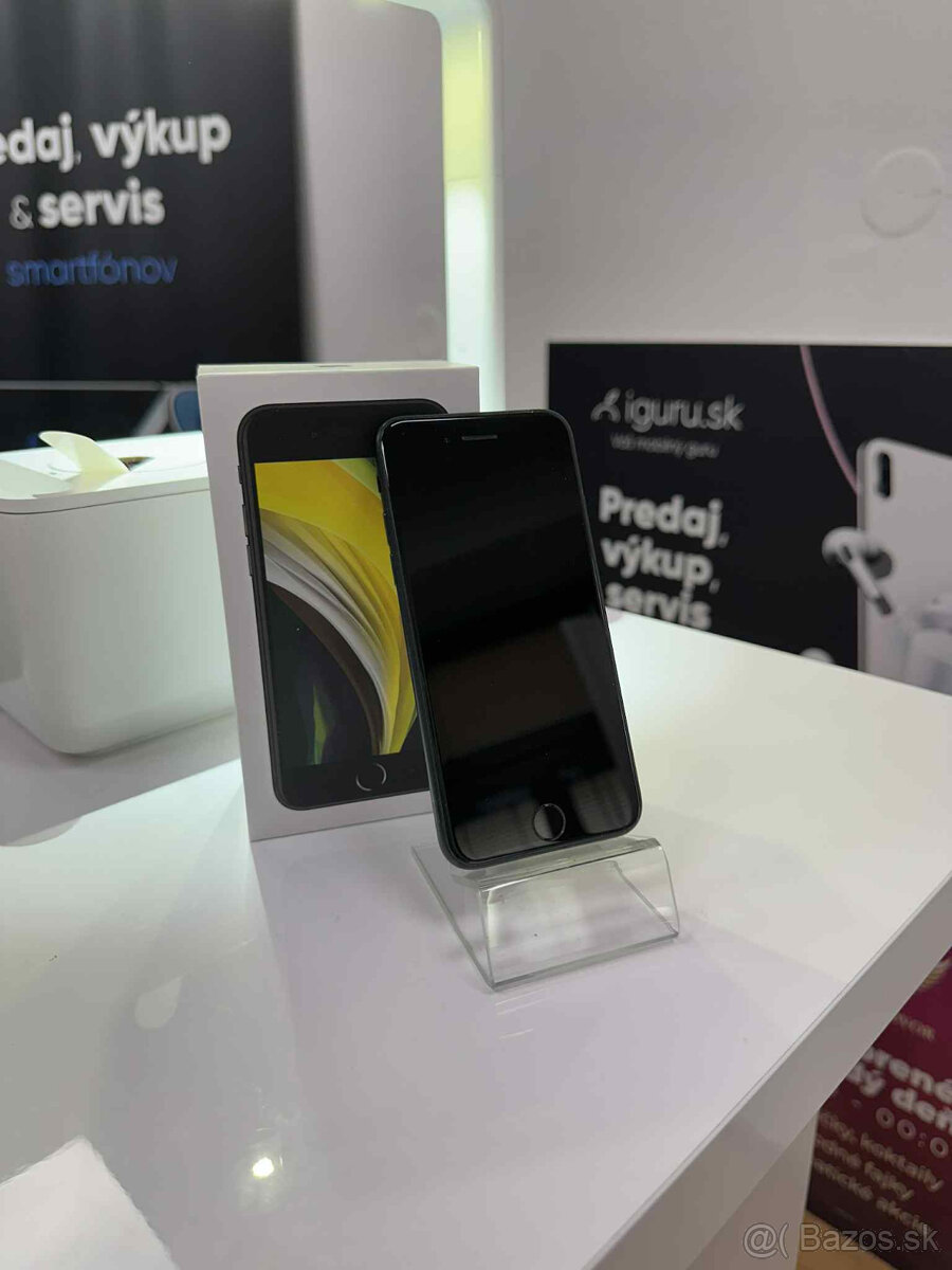 iPhone SE 2020 Black 64GB v záruke