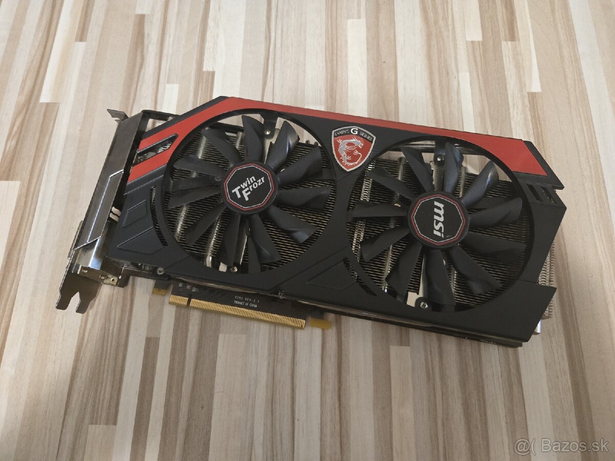 Predam graficku kartu MSI GTX 770 Gaming OC 2GB