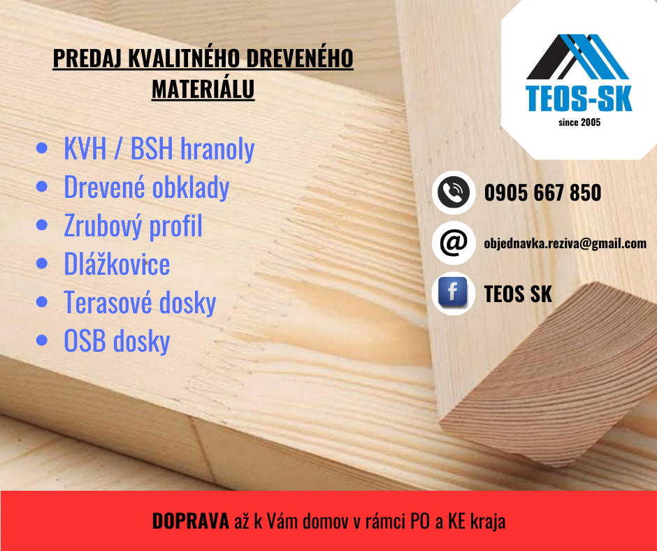 Materiály pre drevostavby - strešné krytiny - polykarbonáty