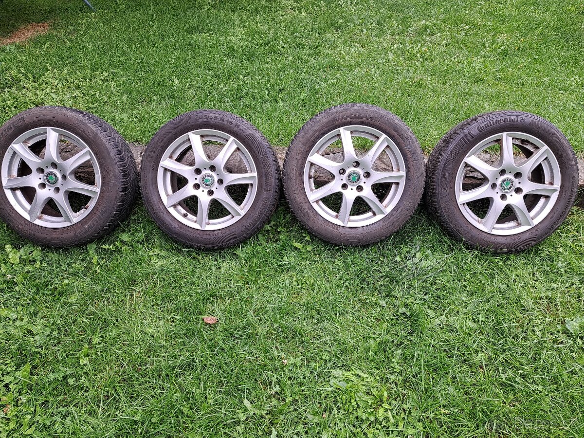 Elektrony Enzo 16 - 5x112 plus zimne pneu 205/55 r16