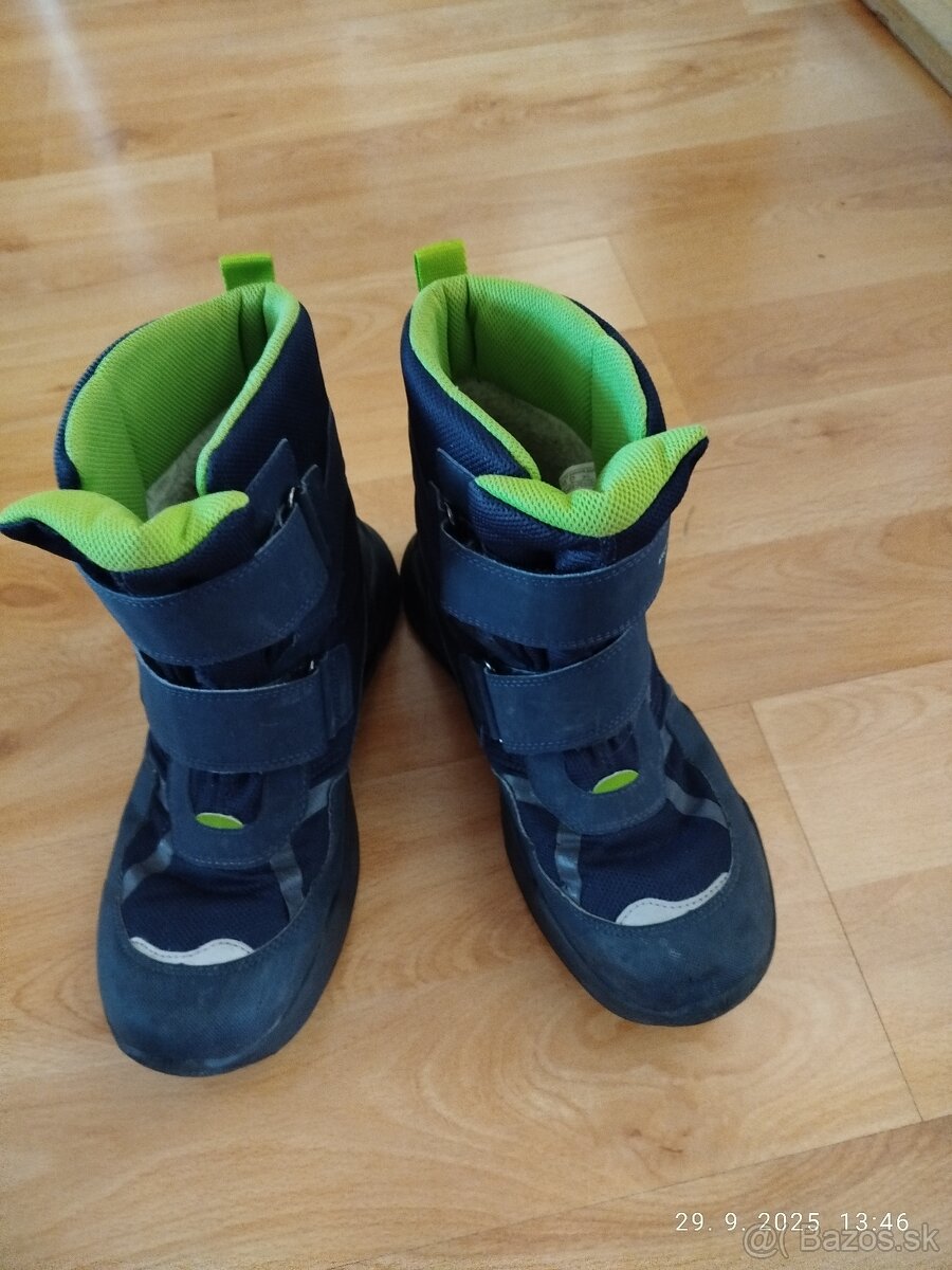 zimné chlapčenské topánky