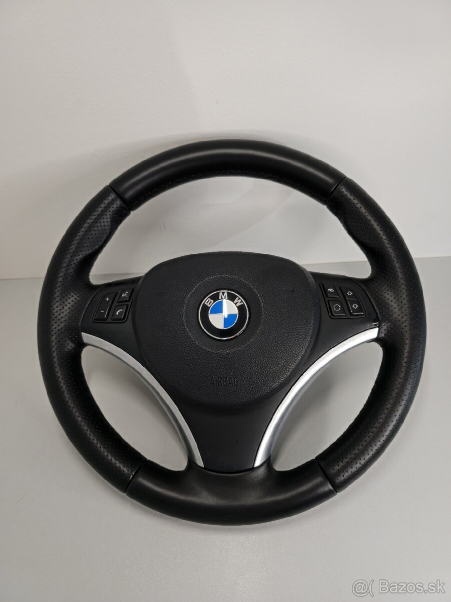 Športový kožený volant bmw e90 e91 e93 e87