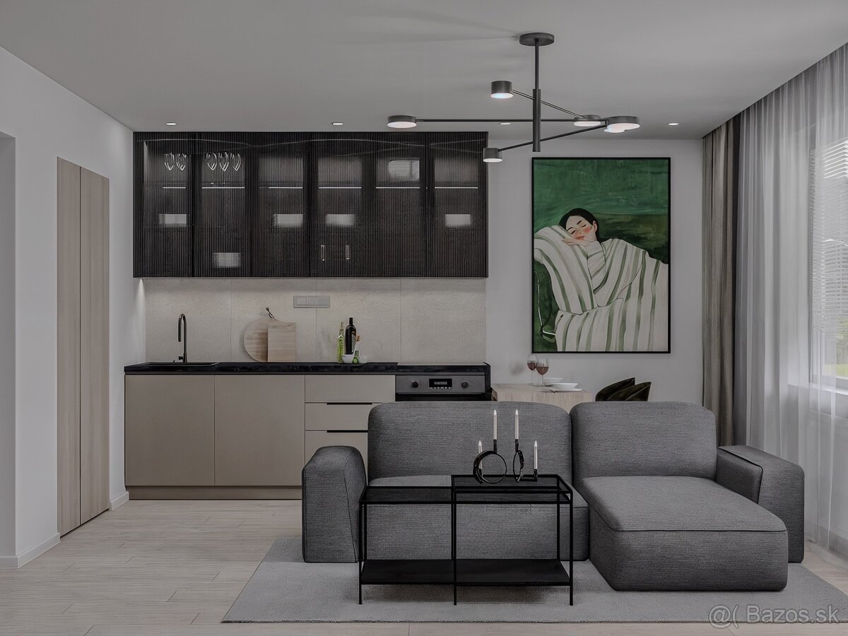 Dizajnový 2-izbový byt - výborná investičná voľba