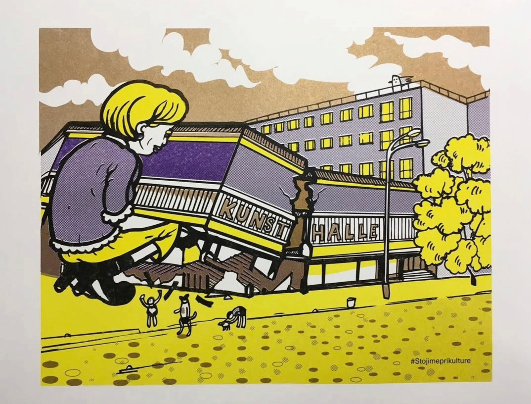 Cierne Diery x Stojime pri kulture - Erik Sille - Kunsthalle