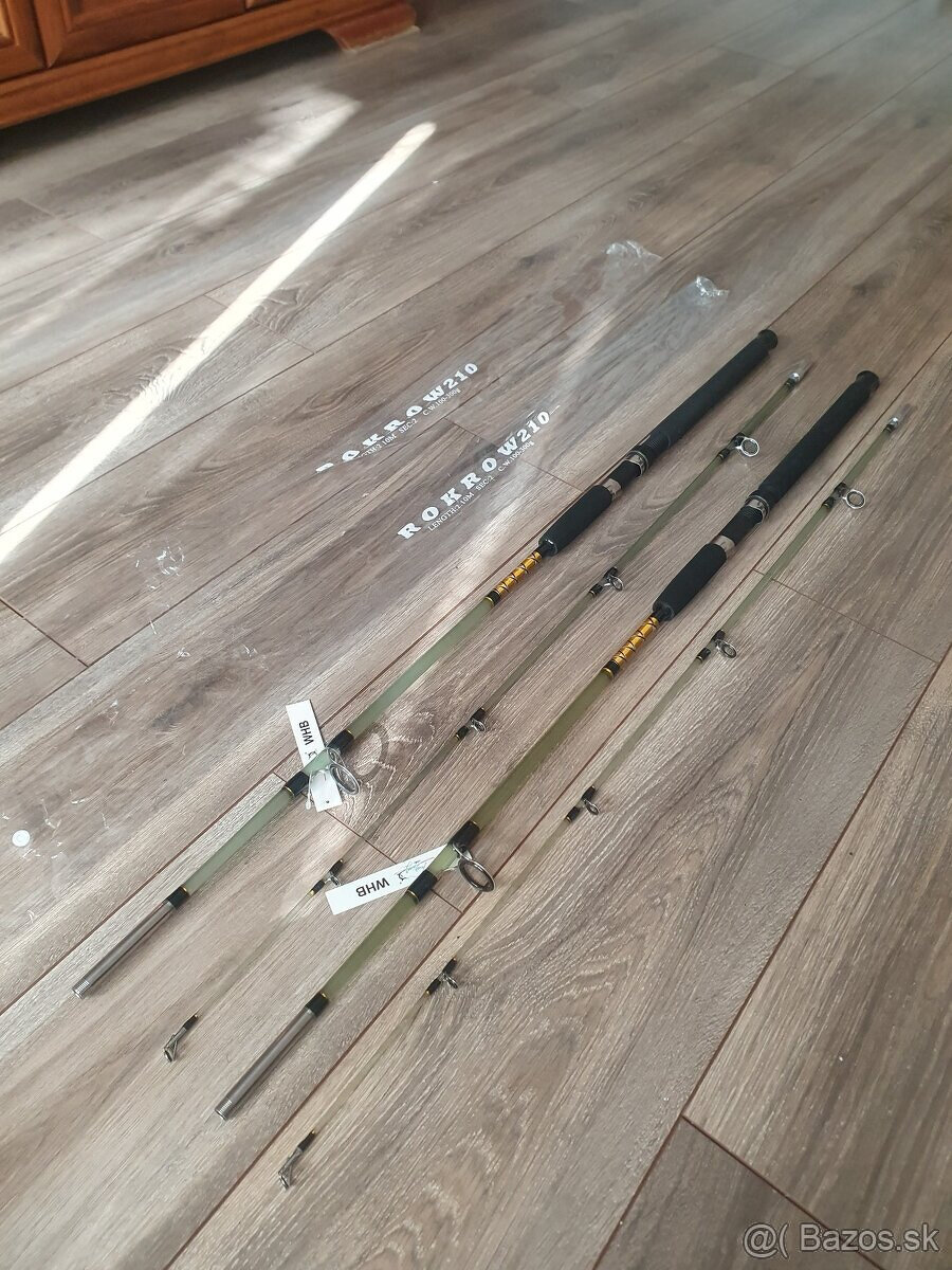 Predam 2 nove udice ROKROW,2,1 metra,do 300gr,2 ks-30 eur