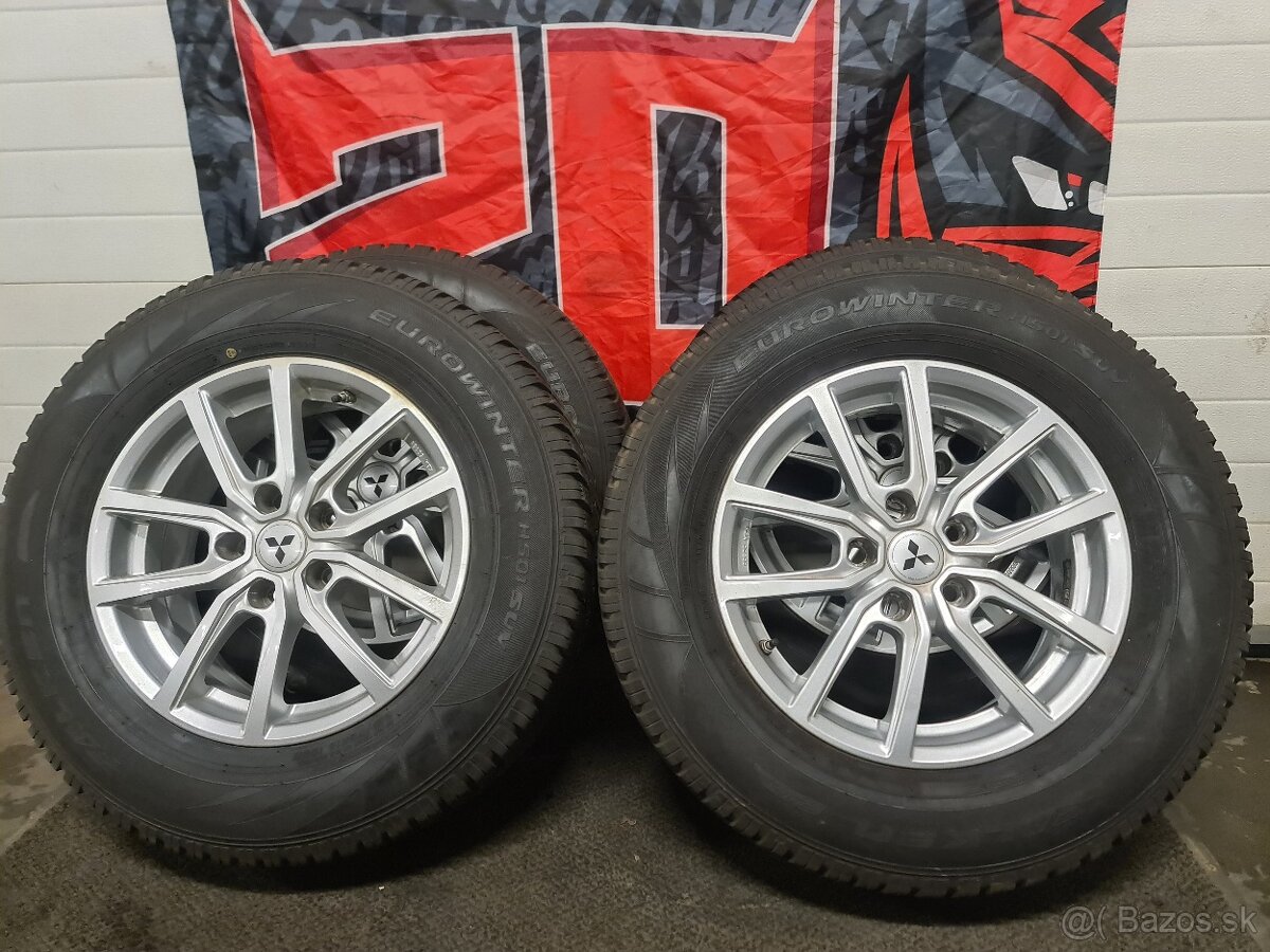 5X114,3 R16 + ZIMNE PNEU 215/70 R16. MITSUBISI