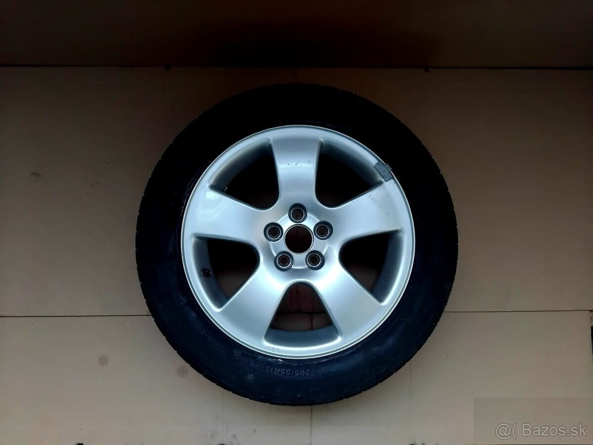 hliníkový disk 5x100mm R16" Audi, VW, Škoda
