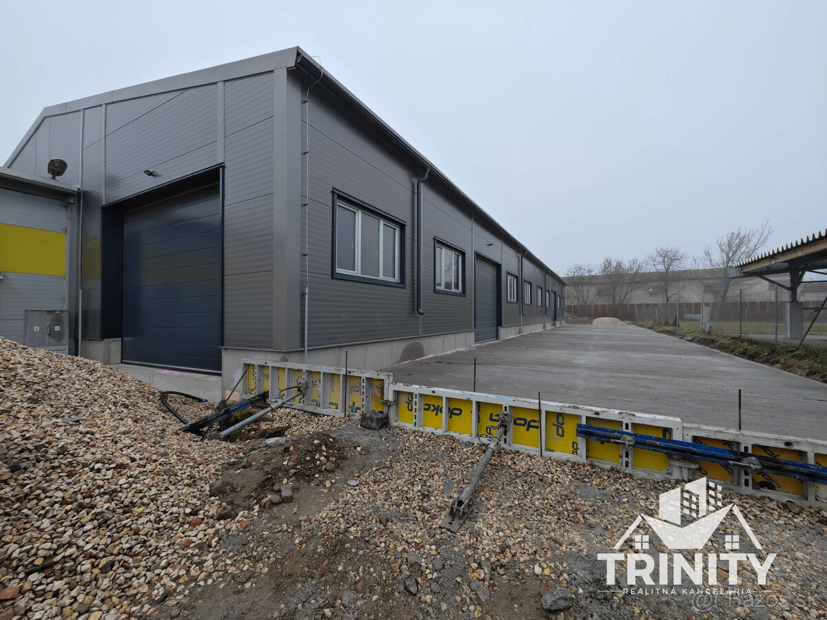 Na predaj ocelová opláštená hala v Nových Zámkoch