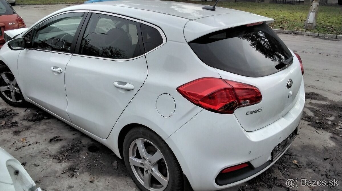 Kia Ceed 1.4 2016 predám MOTOR G4LC DVERE, PREVODOVKA ZG11HJ