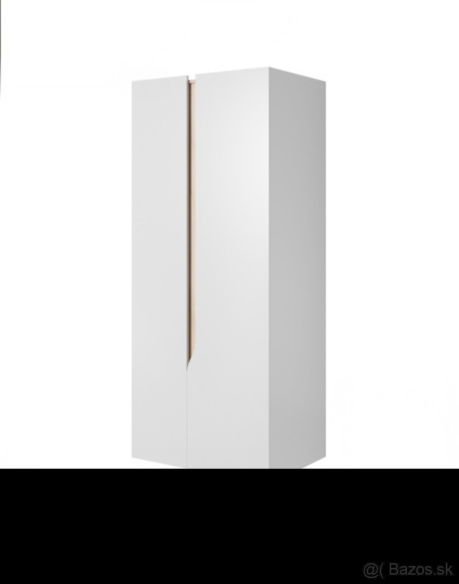 SKRIŇA 80 dub/biela