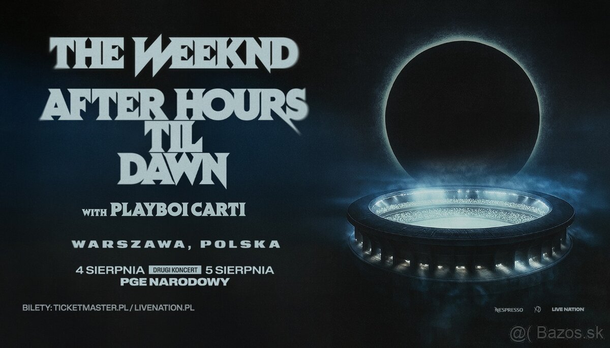 The Weeknd Varšava 04.08.2026