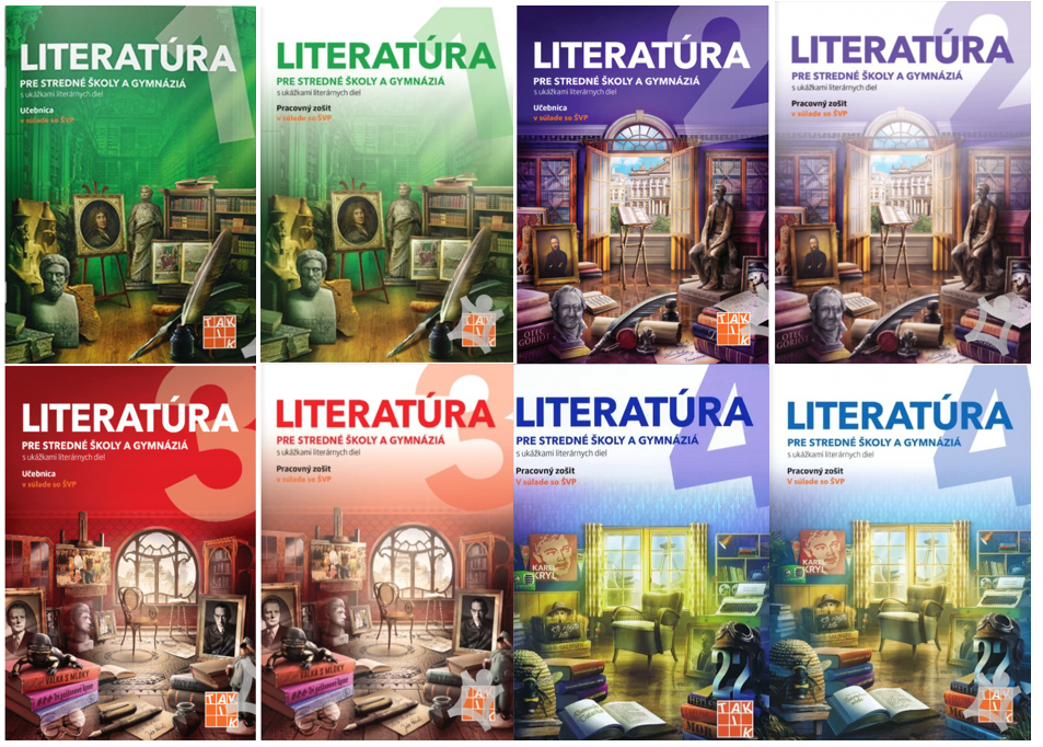 Učebné materiály zo SJL a literatúry