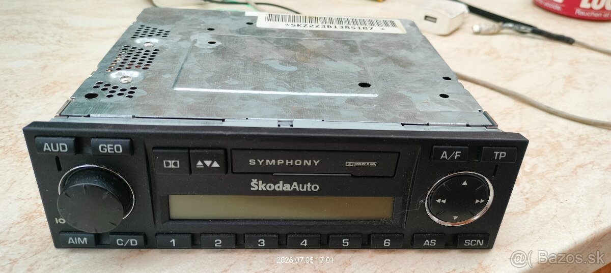 Predám autorádio Škoda Symphony
