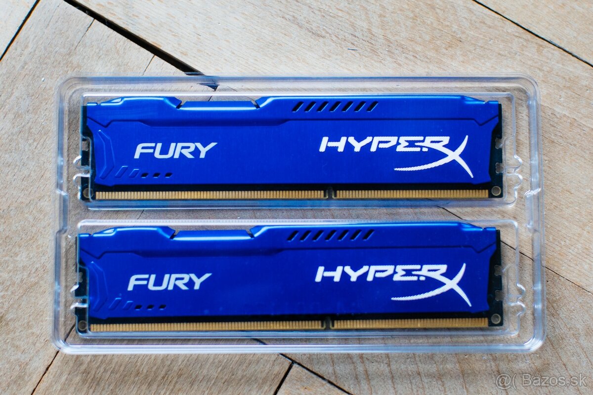 Fury Hyper X 2x4 GB DDR3 1600 Mhz