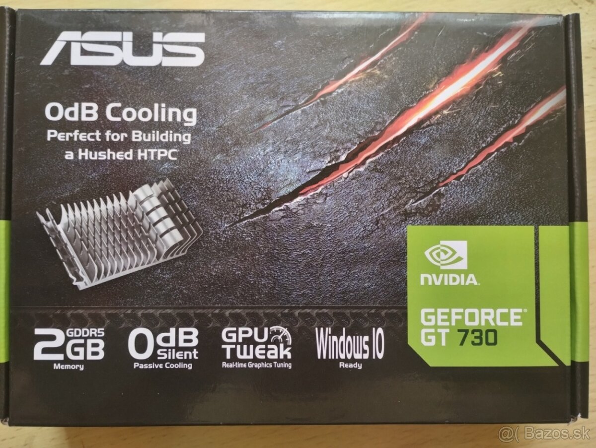Grafická karta ASUS Geforce GT 730 SL.