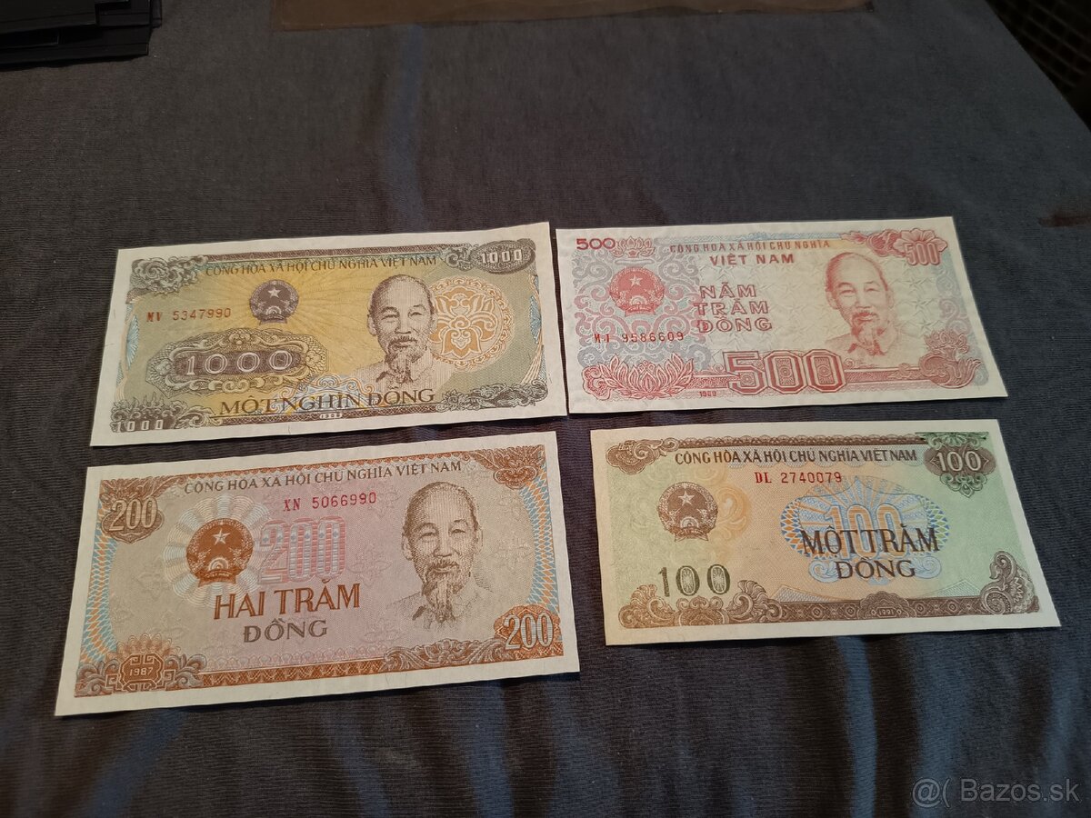Bankovky vietnam