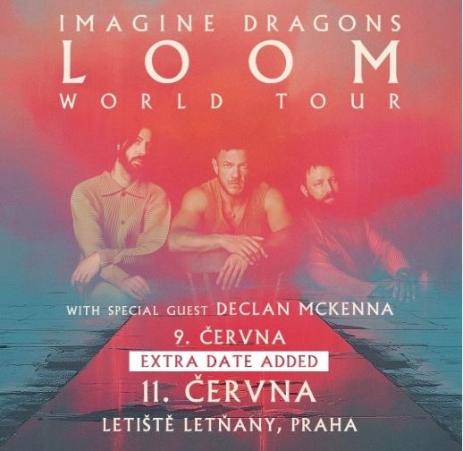 Predam 6 vstupeniek Imagine Dragons Golden circle