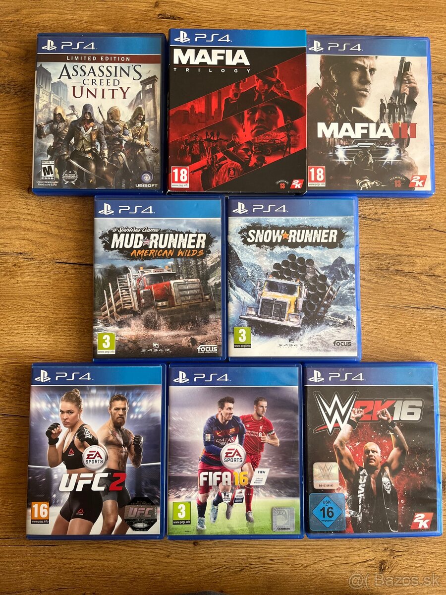 Hry na Ps4