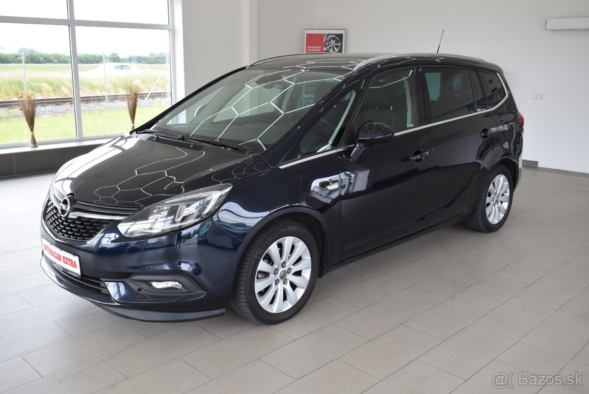 Opel Zafira 1,4 TURBO, NAVI,KAMERA,TAŽNÉ
