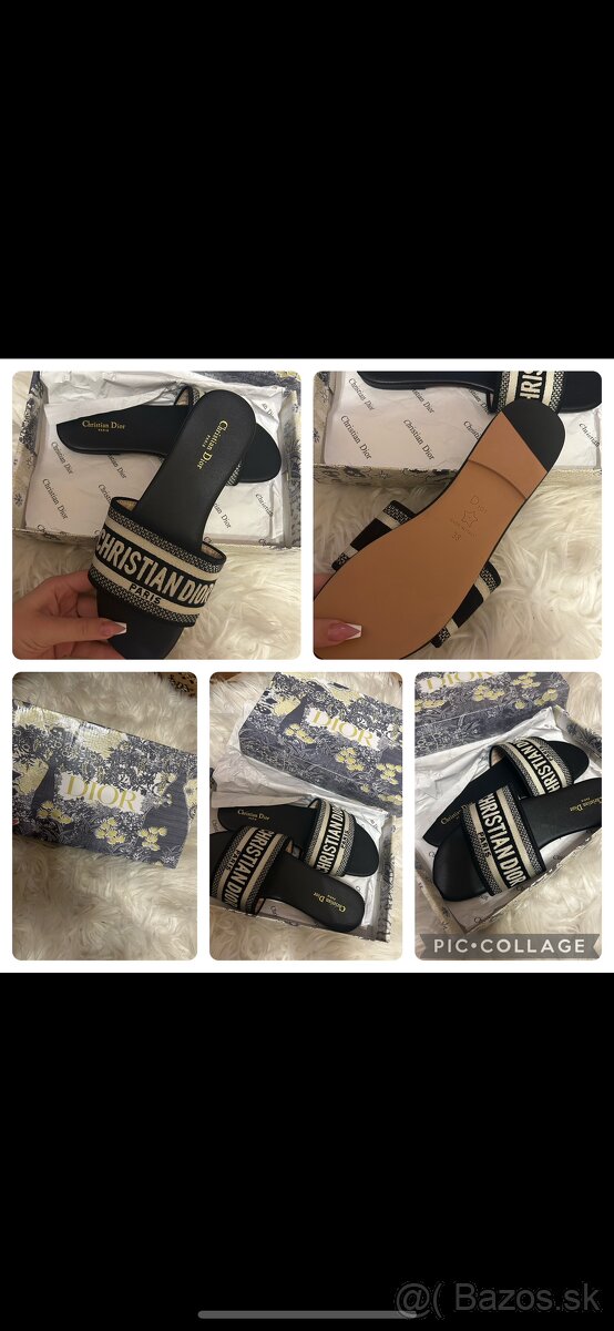 Dior slapky damske