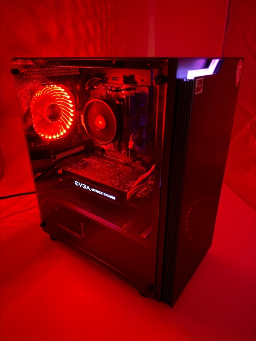 Herný počítač AMD Ryzen 3 4100 4x3,80GHz.16gb ram.GTX1060 6