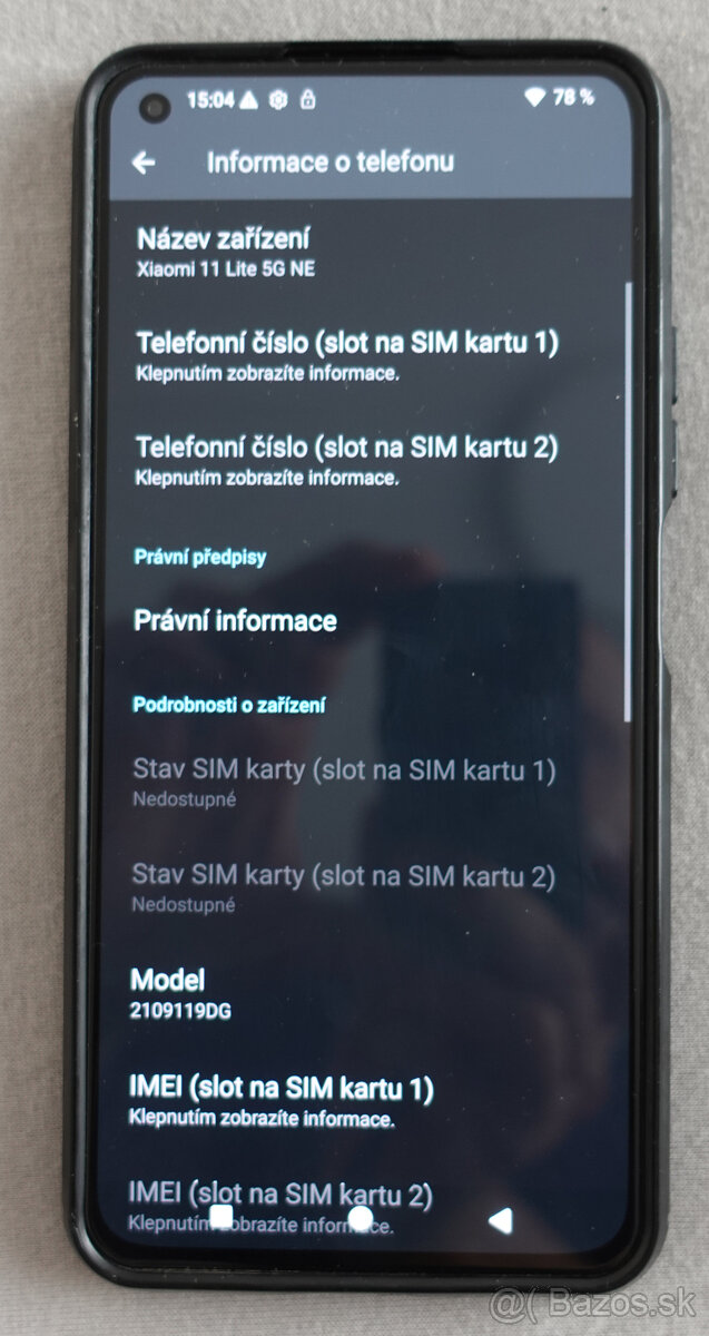 Xiaomi Mi 11 Lite 5G NE 8/128 Truffle Black