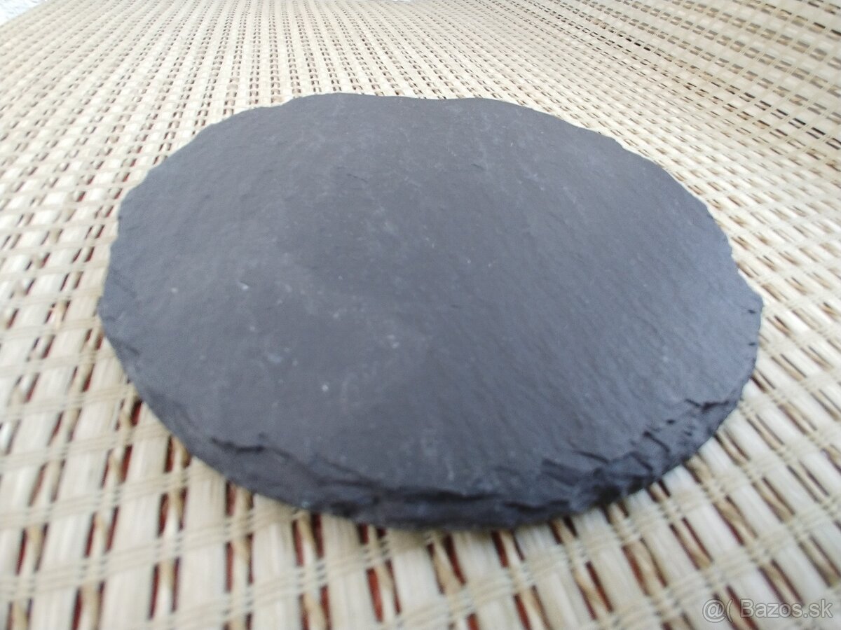 Kamenna podlozka pod pohar, bridlica