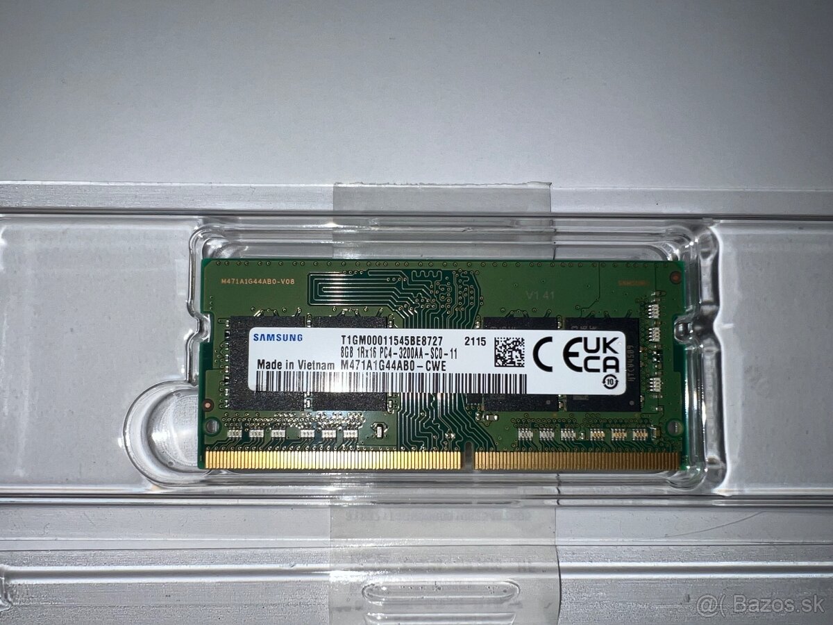 Samsung 8GB DDR4 SO-DIMM (REZERVOVANÉ)