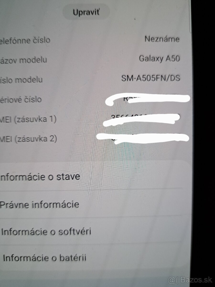 Samsung galaxy a50