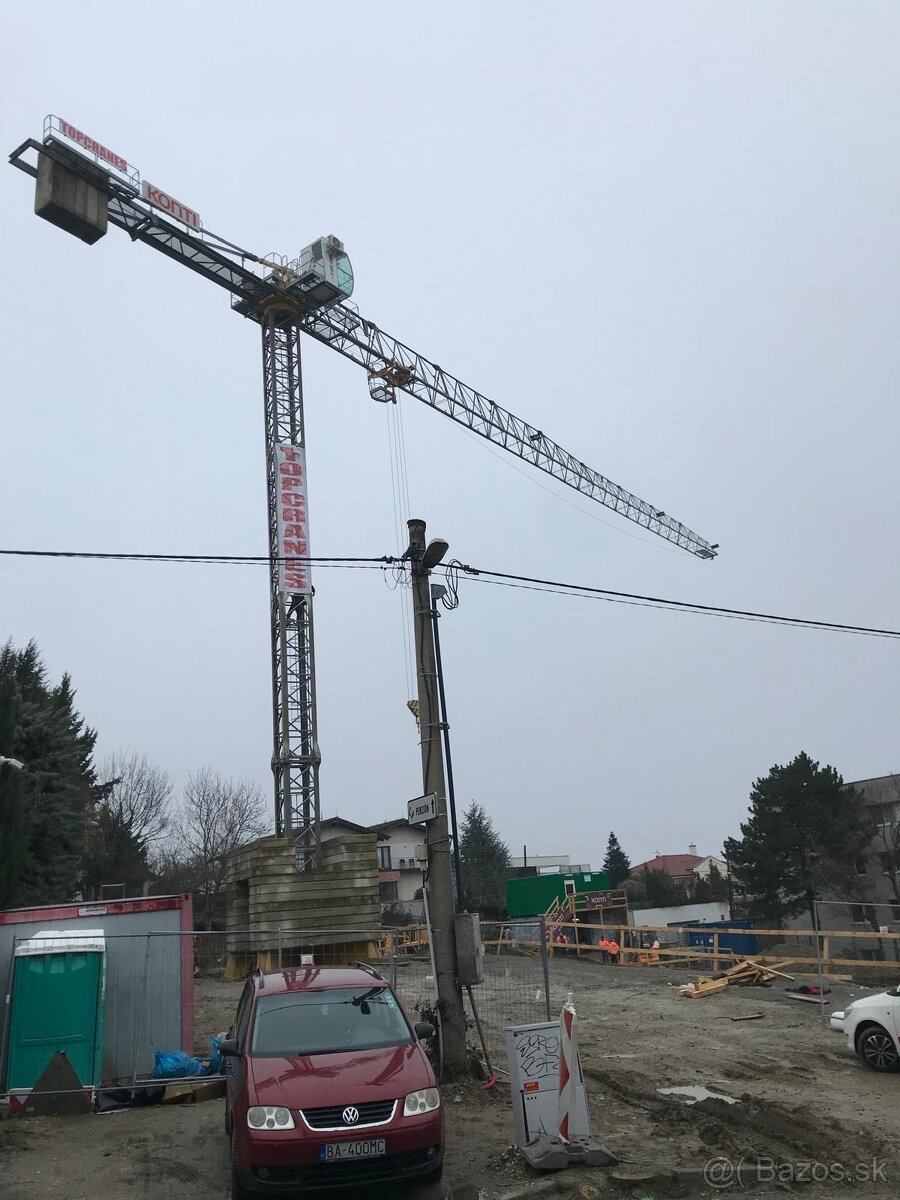 Ponúkam stavebný Vežový Žeriav značky FM 1355 TLX